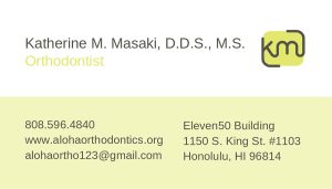 Katherine Masaki DDS, MS, Orthodontics